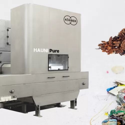 Koerber ra mắt công nghệ loại bỏ sớm tạp vật trong nguyên liệu thuốc lá